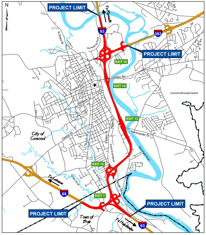 Bow-Concord I-93 Transportation Study